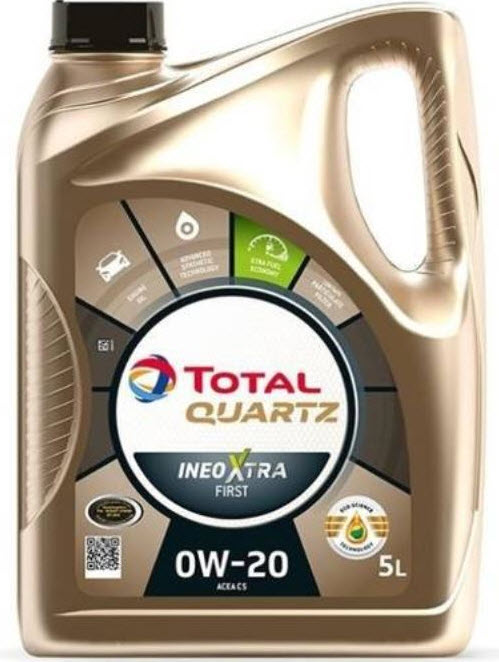OLEJ TOTAL QUARTZ INEO FIRST/XTRA FIRST 0W20   5L  /2209996/ 2214314 TOTAL